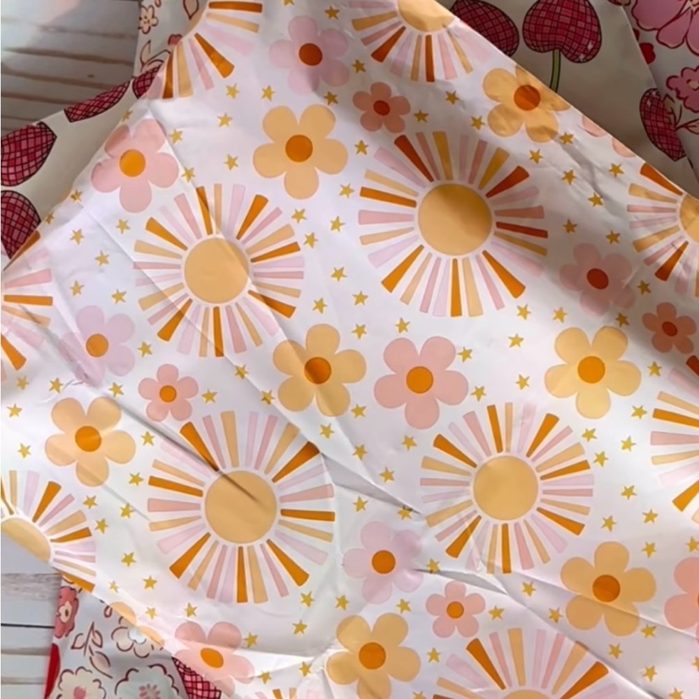 Sunshine Floral Poly Mailer’s 10x13 Pack of 25 - Picture 7 of 8